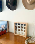 Neutral Ombre - Western Cowboy Hat, 3-D Wall Art