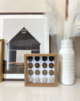 Neutral Ombre - Western Cowboy Hat, 3-D Wall Art