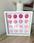 Ombre Pink 12x12 Cowboy Hat Pop Art