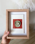 Burnt Orange 5x7- 3D Western Feathered Hat